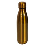 termo botella amarilla térmica de acero inoxidable