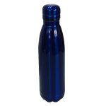 termo botella azul térmica de acero inoxidable