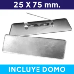 Piocha Placa con Gancho + Domo (Pins)