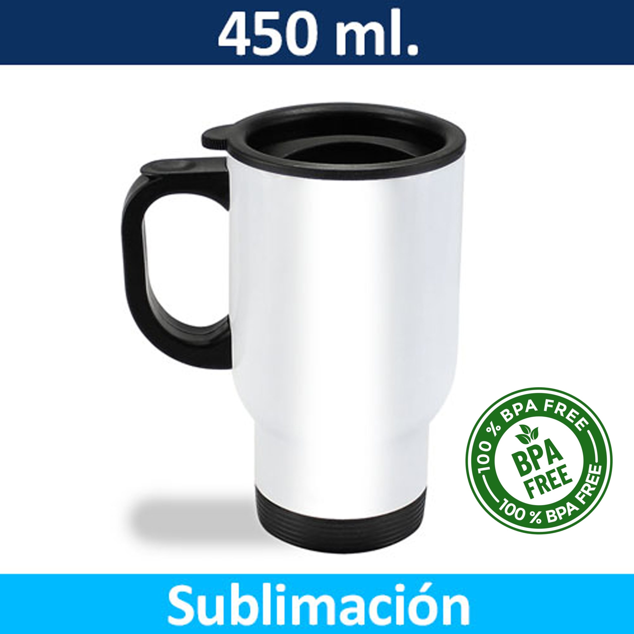 M80 BPA Free Mug Térmico Sublimación M80 - Imagen 1