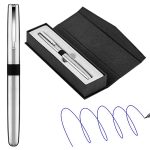 Roller plateado con estuche B60