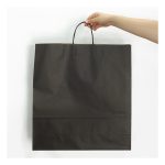 bolsa papel kraft 48x45x15 negra