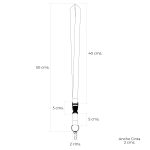 Cinta Lanyard Lisa LAN02 - Imagen 2
