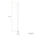 Cinta Lanyard Simple Texturada LAN03 - Imagen 2