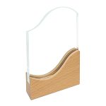 Galvano Cristal con Base de Madera BLAS 26 - Imagen 2