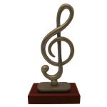 Trofeo Resina Nota SOL27