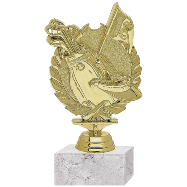 156-3035-G-1.jpg Trofeo Plástico Golf Diseño - Imagen 1