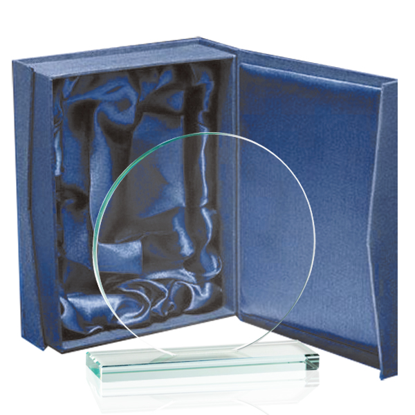 2348-CAJA.jpeg Galvano Cristal Circular 2348 - Imagen 1