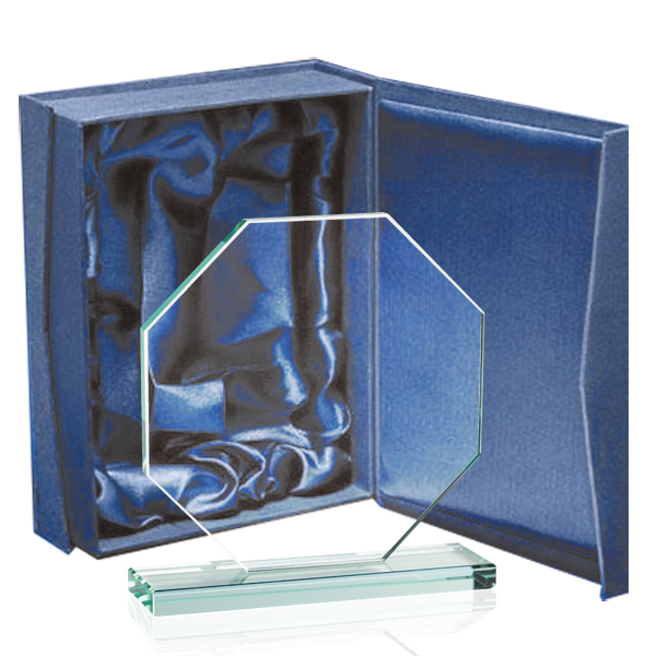 2349-CAJA.jpeg Galvano Cristal Octagonal 2349 - Imagen 1