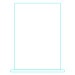 Galvano Cristal Rectangular 2350 - Imagen 4
