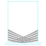 Galvano cristal Rectangular Jade 2353 - Imagen 4