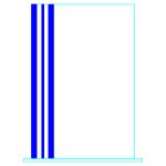 Galvano Cristal Rectangular 2374 - Imagen 4