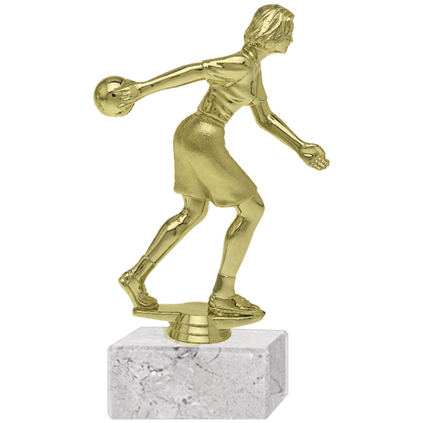 265-PD-1518.jpg Trofeo Plástico Bowling Femenino Grande - Imagen 1