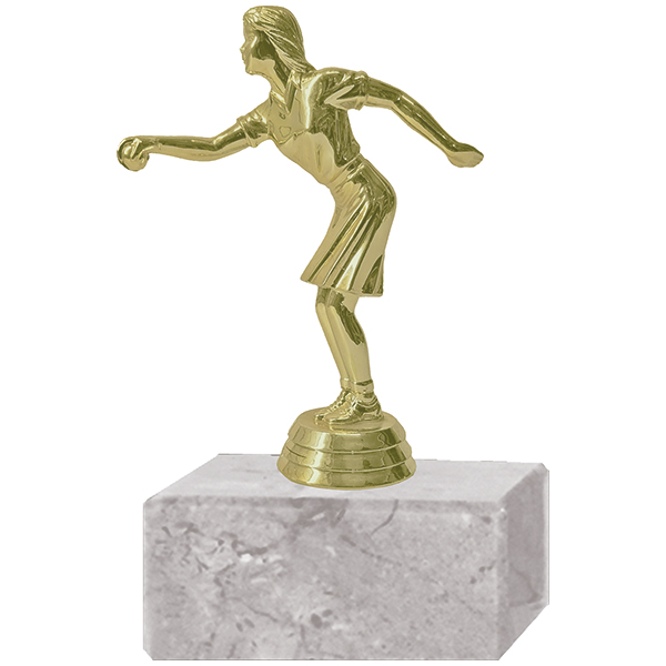 287.jpg Trofeo Plástico Bocha Femenino - Imagen 1