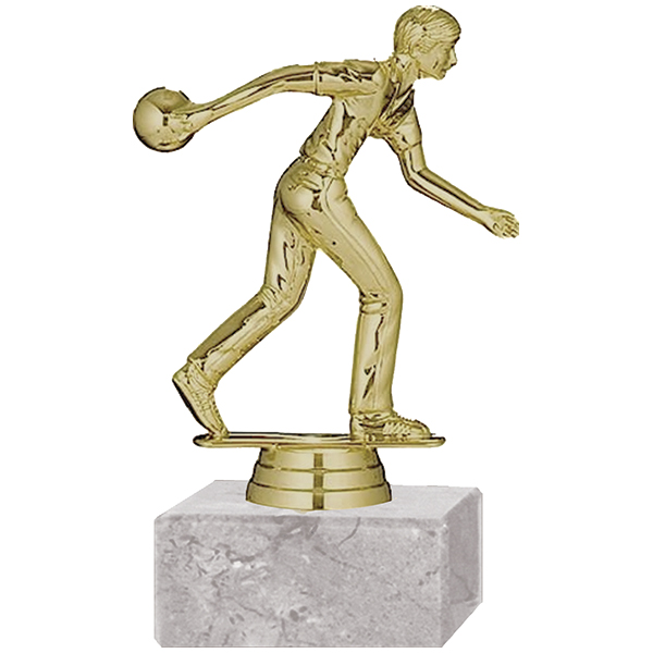 290.jpg Trofeo Plástico Bowling Masculino Grande - Imagen 1