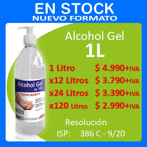 ALCOHOL-GEL-1L-NUEVOS-PRECIOS.jpg Alcohol Gel 1 Litro - Imagen 1