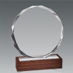 Galvano Cristal con Base de Madera BLAS 51 - Imagen 3