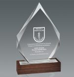 Galvano Cristal con Base de Madera BLAS 54 - Imagen 3