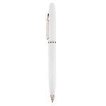 Bolígrafo Metálico Blanco Encobrizado L77 - Imagen 2