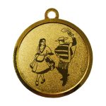 Medalla Cueca 55mm CUE55 - Imagen 2