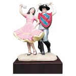 Trofeo Resina Cueca Color 19C