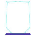 Galvano Cristal Escudo FR 19 - Imagen 5