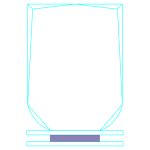 Galvano Cristal Escudo FR 42 - Imagen 5