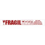 Cinta De Embalaje FRAGIL (52 micrones) HU30 - Imagen 2
