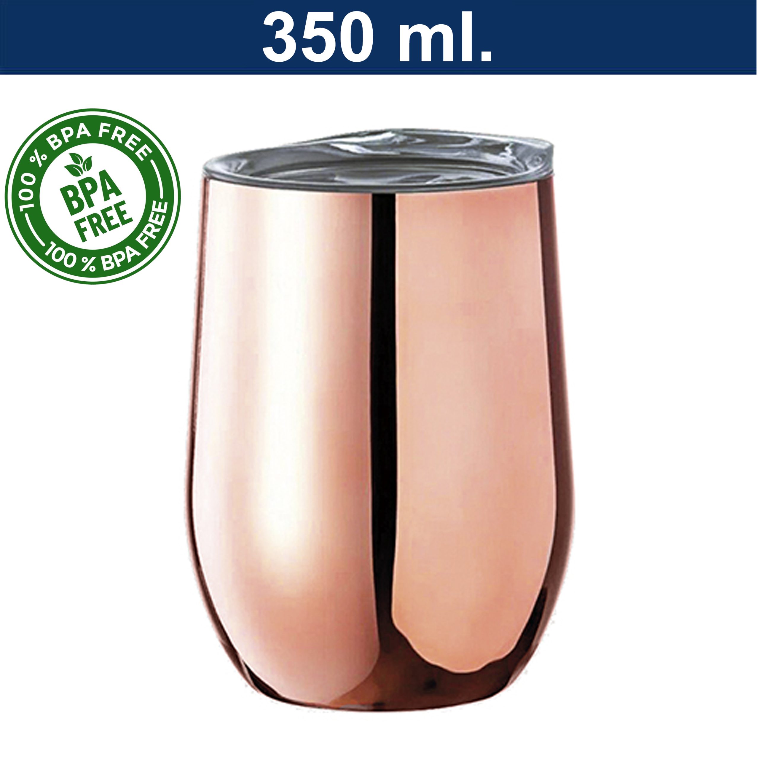 M199 BPA Free Mug Térmico Acero Inoxidable Encobrizado M199 - Imagen 1