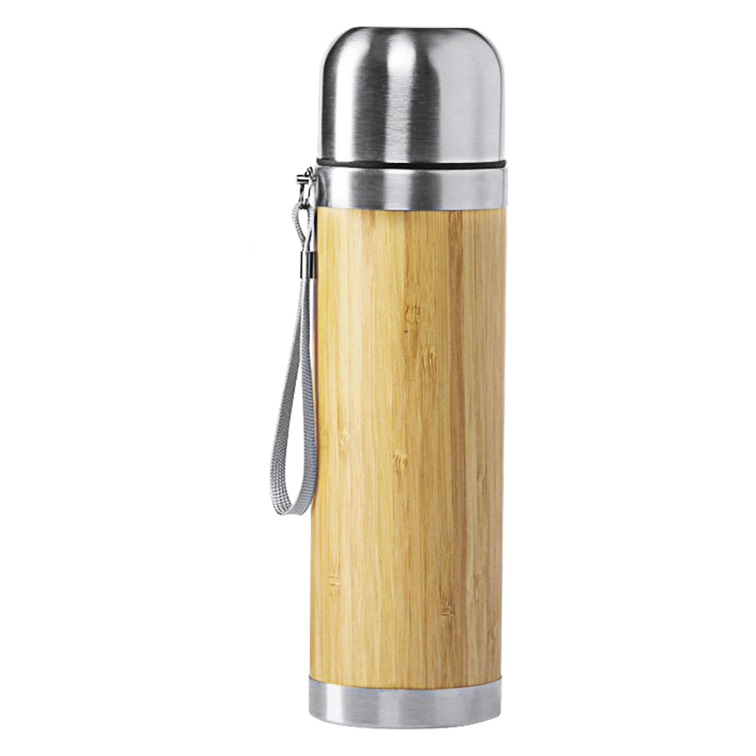 M3-2.jpg Termo Bamboo Acero Inoxidable M3 - Imagen 1