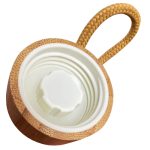 Botella Vidrio con tapa Bamboo M32 - Imagen 4