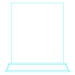 Galvano Cristal Rectangular RL 45 - Imagen 5