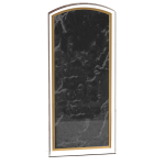 Acrílico color grabado láser negro SKU 23