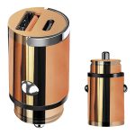 Adaptador Metálico para automóvil Encobrizado CC10