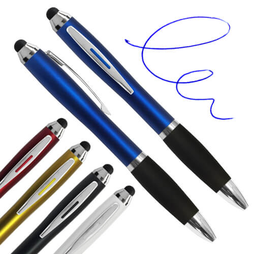 boligrafo_plastico_touch_L23_colores.jpg Bolígrafo Plástico Touch-Screen L23 - Imagen 1