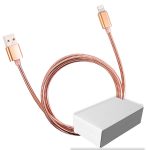 Cable Conector Apple Lightning Encobrizado T64
