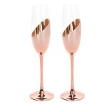 Set de 2 Copas Champagne Encobrizadas M84 - Imagen 6