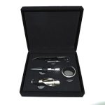 Set de Vino Símil Cuero W4