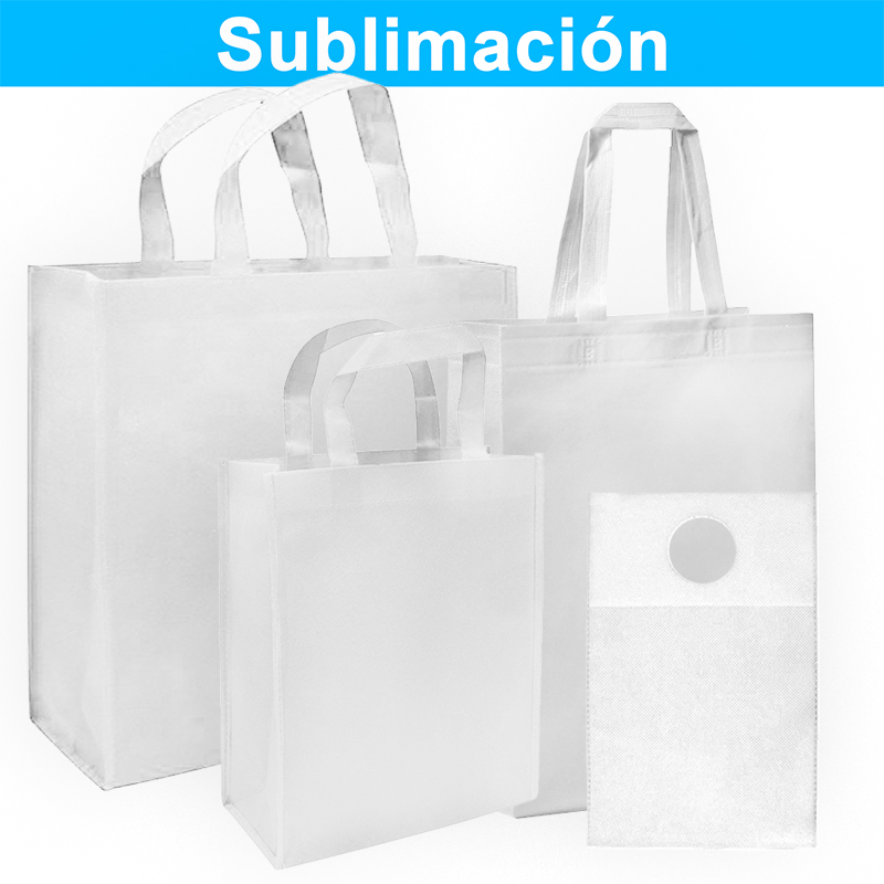 Bolsas_ sublimacion Bolsa Reutilizable TNT Sublimable - Imagen 1