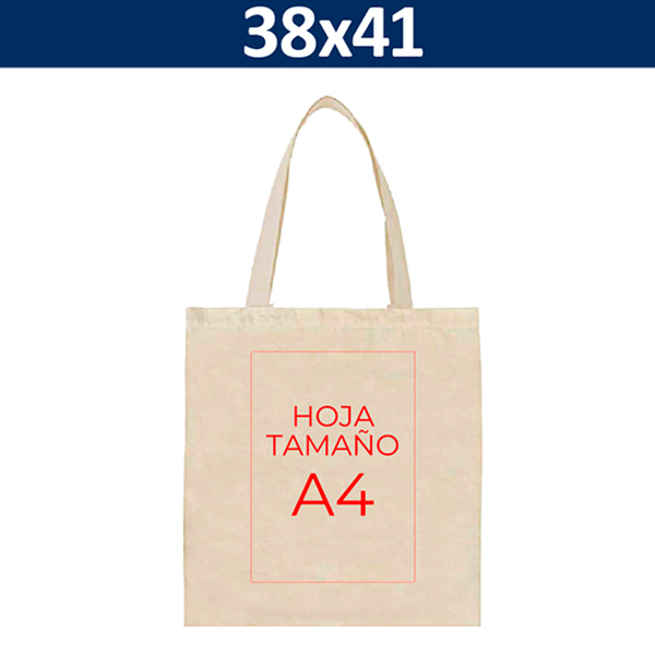 AL05_38X41_ Bolsa Algodón AL05 - Imagen 1