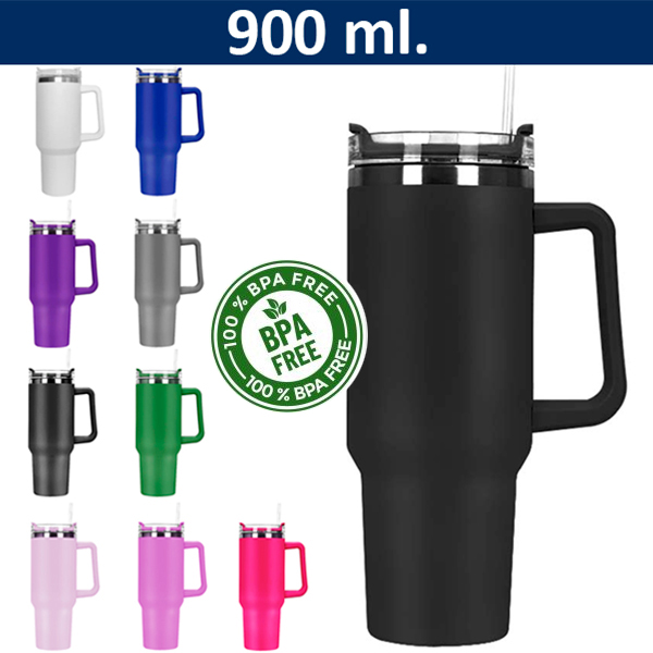 m46_900 ml_portada__ Mug Térmico Acero Inoxidable M46 - Imagen 1