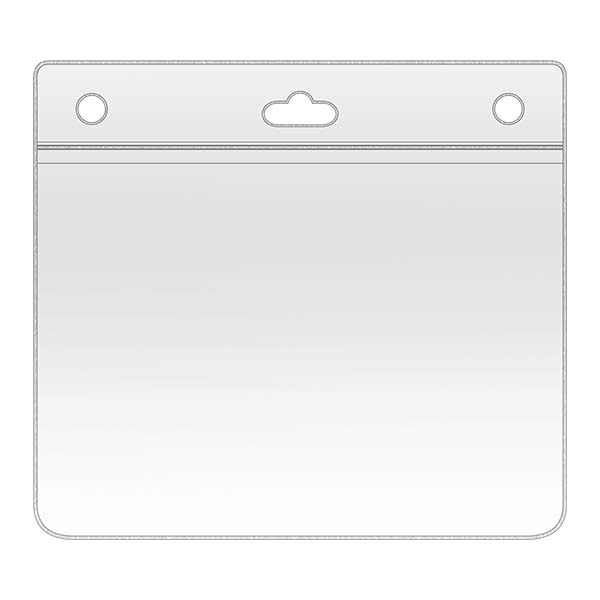 porta credencial mod. T37 PORTACREDENCIAL PVC MOD. T37 - Imagen 1