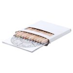 Set Lápices de colores con láminas para colorear N200 - Imagen 2