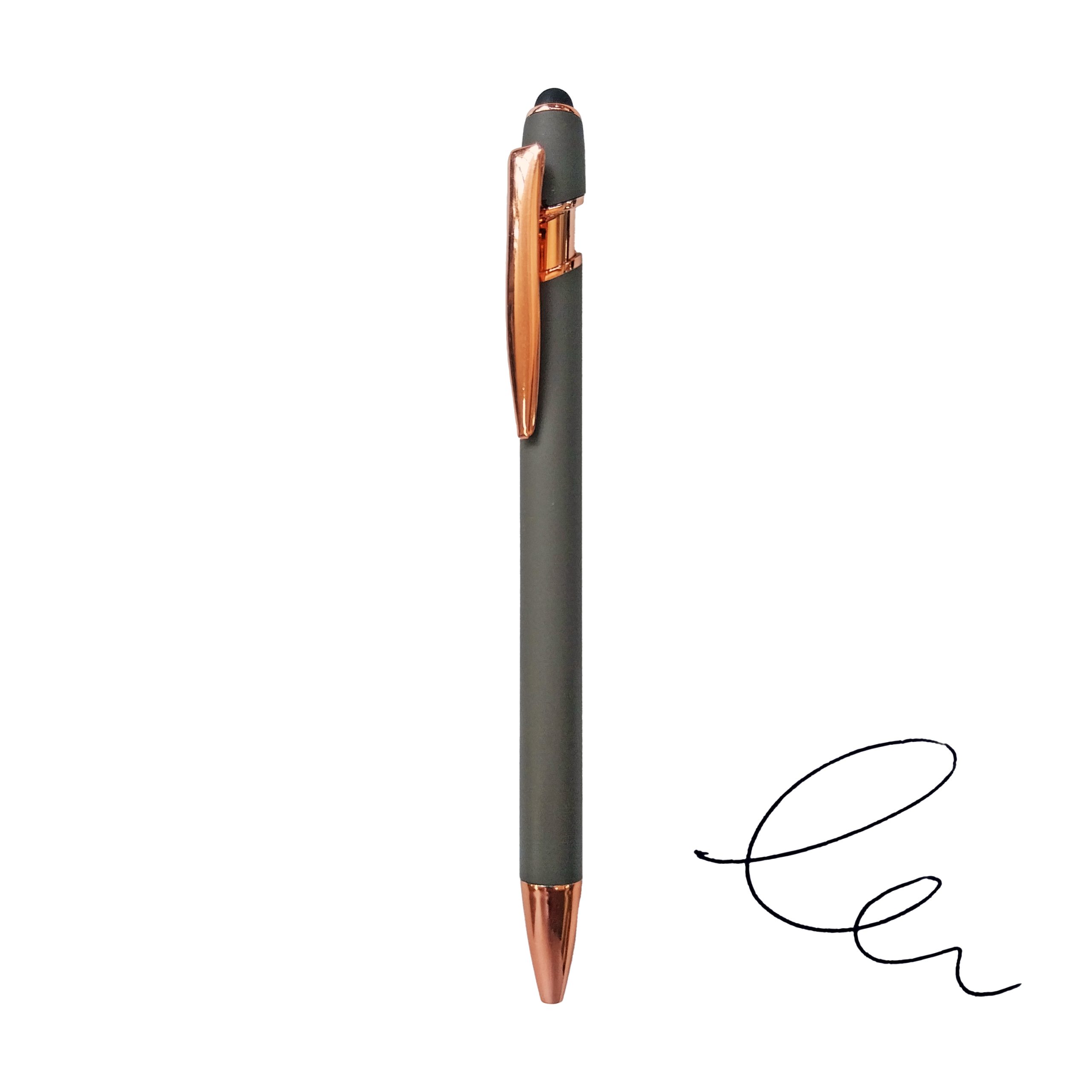 L73 Portada Bolígrafo engomado color gris/cobre L73 - Imagen 1
