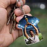 Llavero Acrílico Blanco Sublimable Camiseta NI20 - Imagen 2