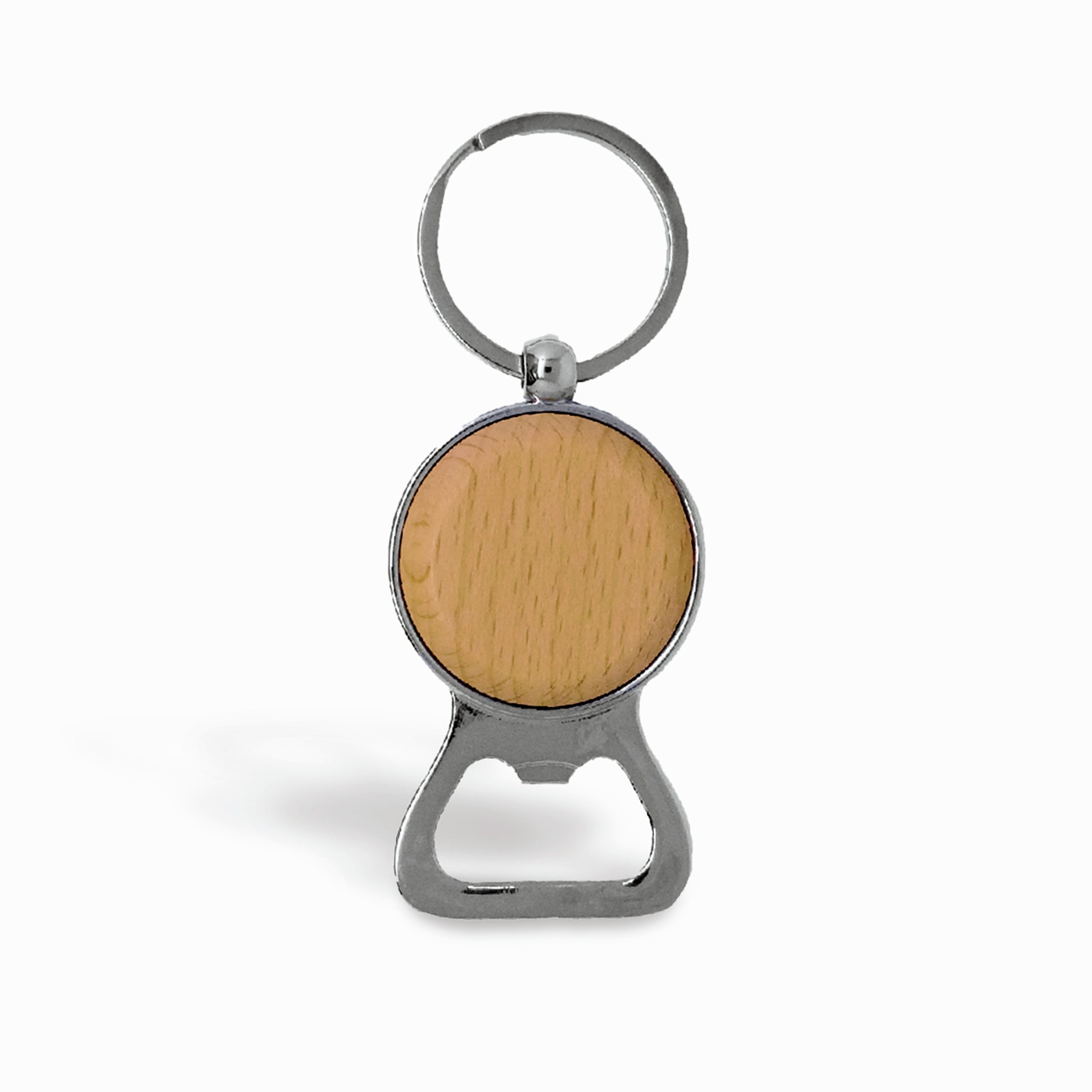 K122 Portada Llavero destapador Metal Bamboo K122 - Imagen 1