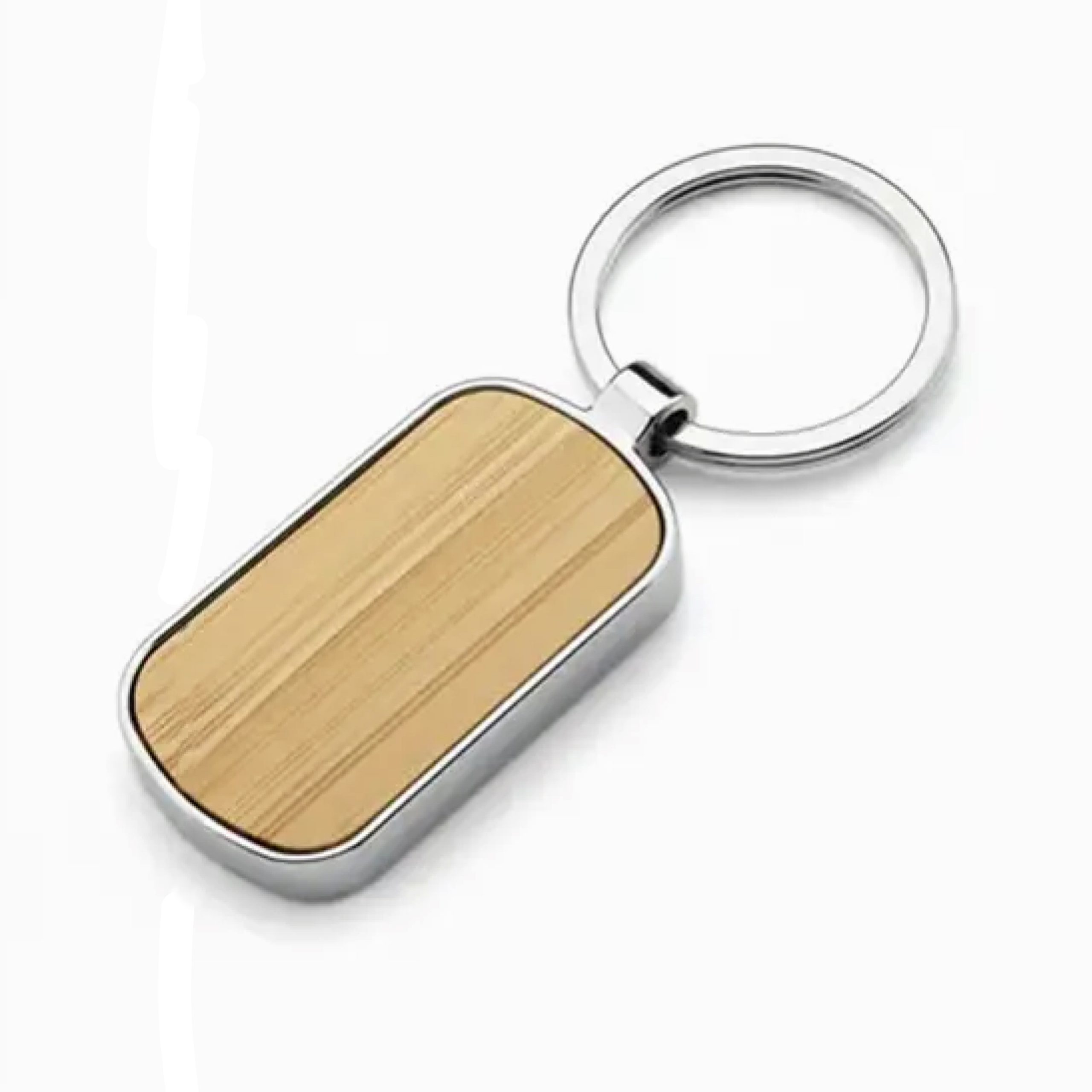 K124 Portada Llavero Metal Bamboo K124 - Imagen 1