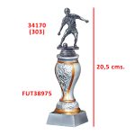 Trofeos Futbol Base Resina y Trofeo Figura Plástica - Imagen 2