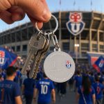 Llavero Metálico Universidad de Chile Sudamericana - Imagen 3