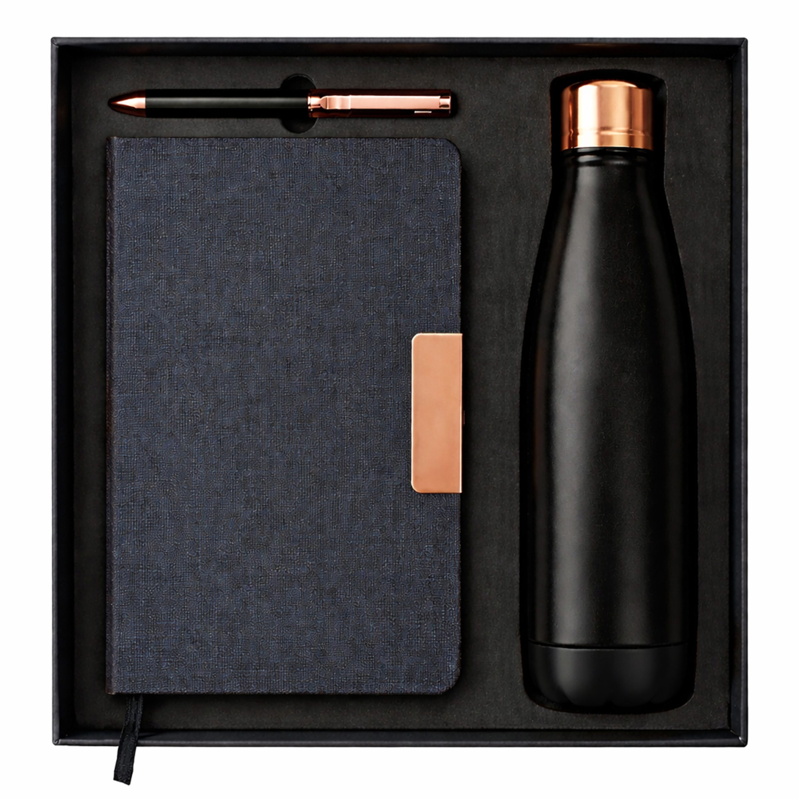 M95 Portada Okkkç Set Regalo Premiun Mod. M95 Botella Aluminio + Bolígrafo + Libreta - Imagen 1